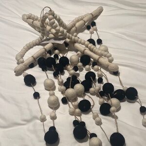 Pottery Barn Kids with west elm felt ball mobile